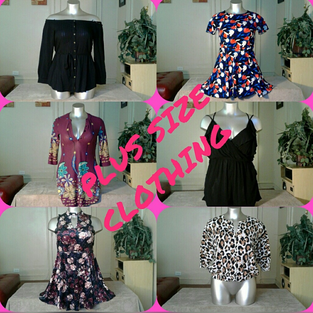 PLUS SIZE CLOTHING! SIZES LARGE-3X